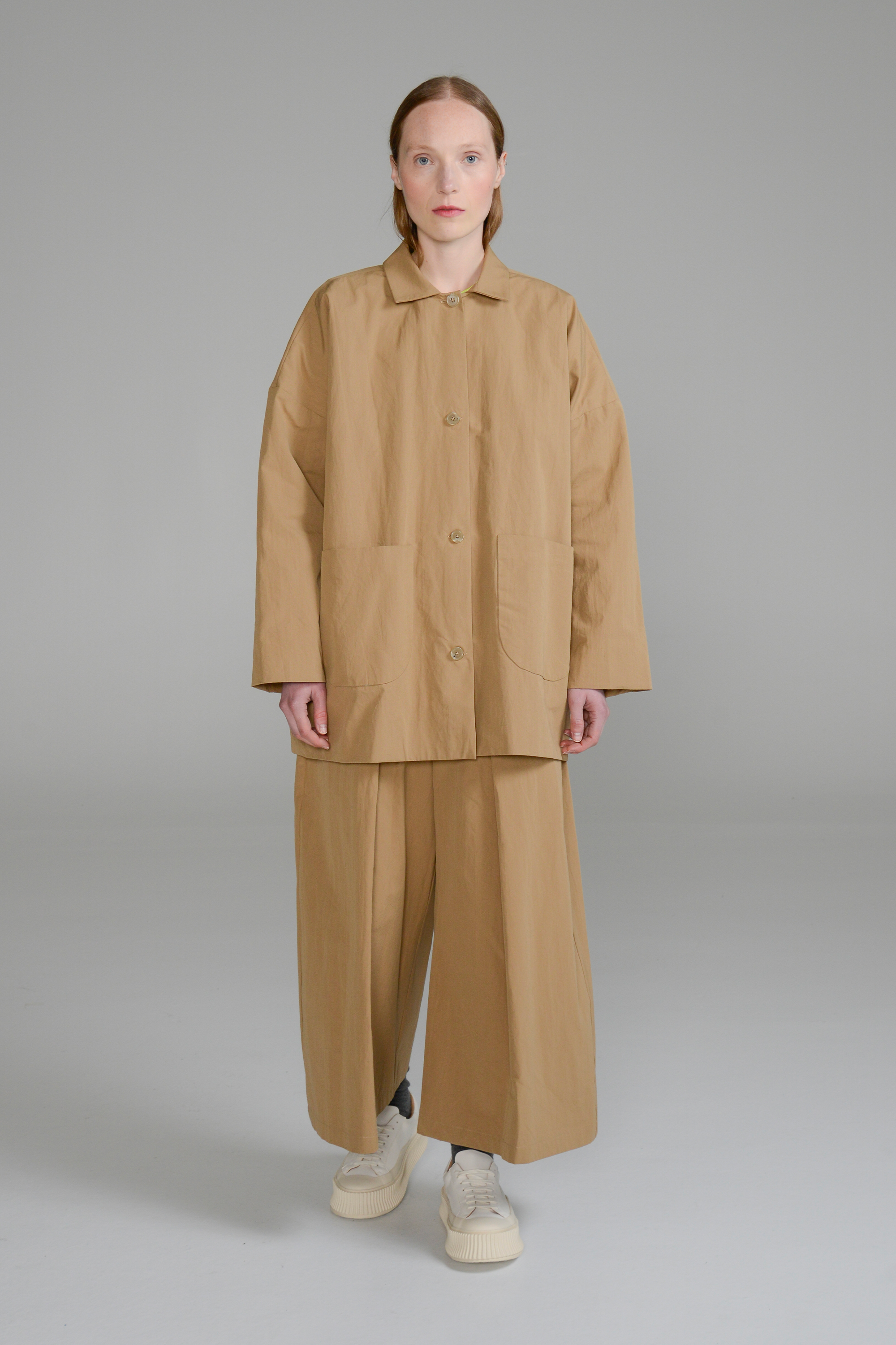 【PORTERNA】Pled Pig Jacket P.E Nation Women's Man Down Colour-Block Shell Jacket