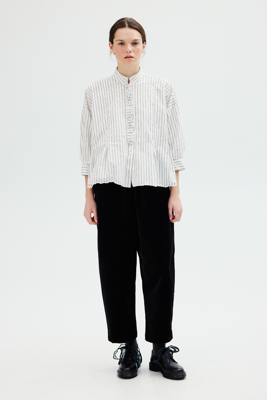 Cecil Pinstripe Blouse
