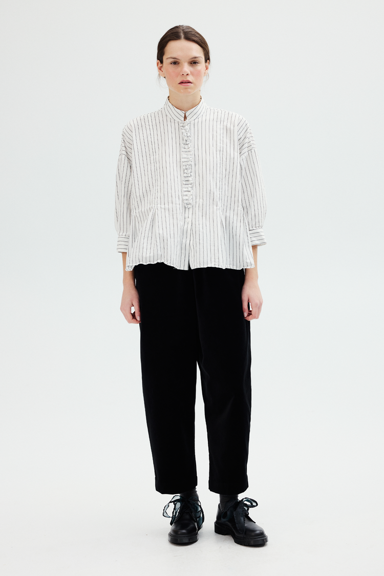 Cecil Pinstripe Blouse